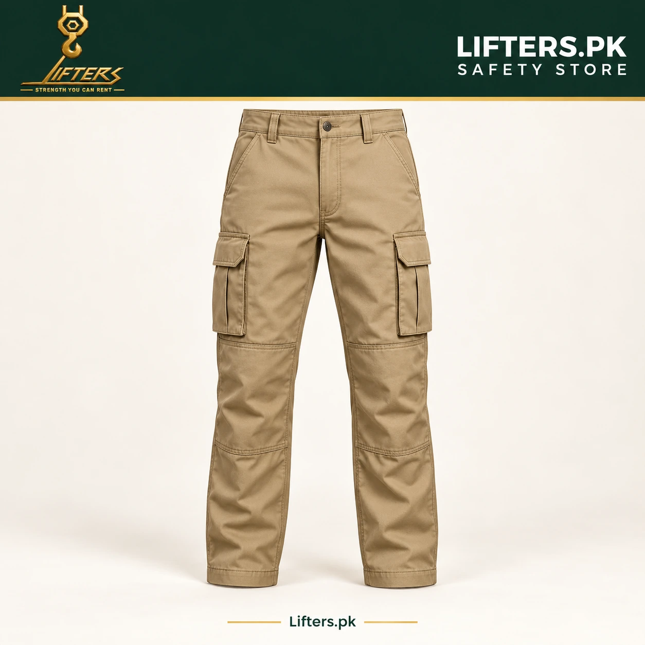 Work cargo trousers