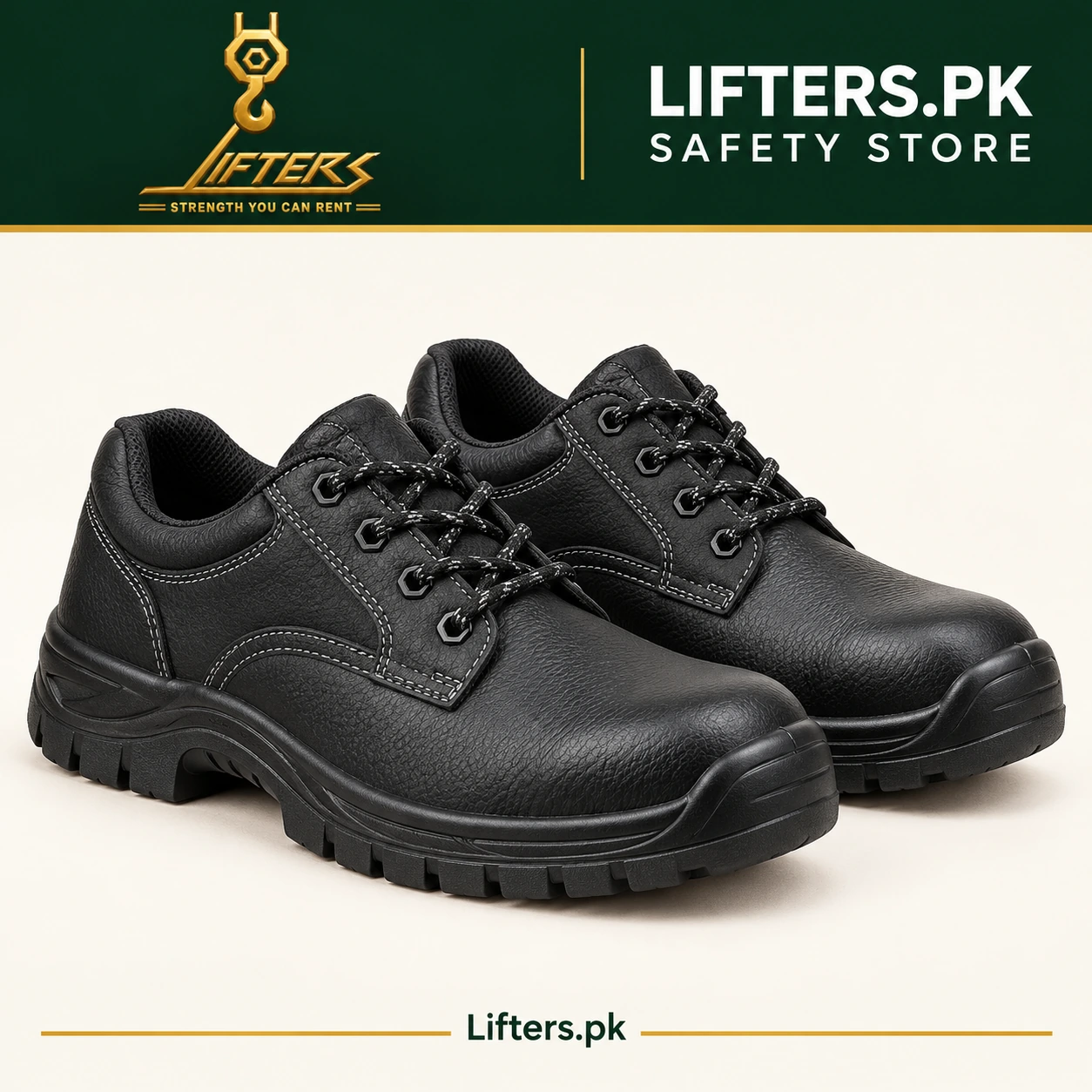 Low-cut safety shoes